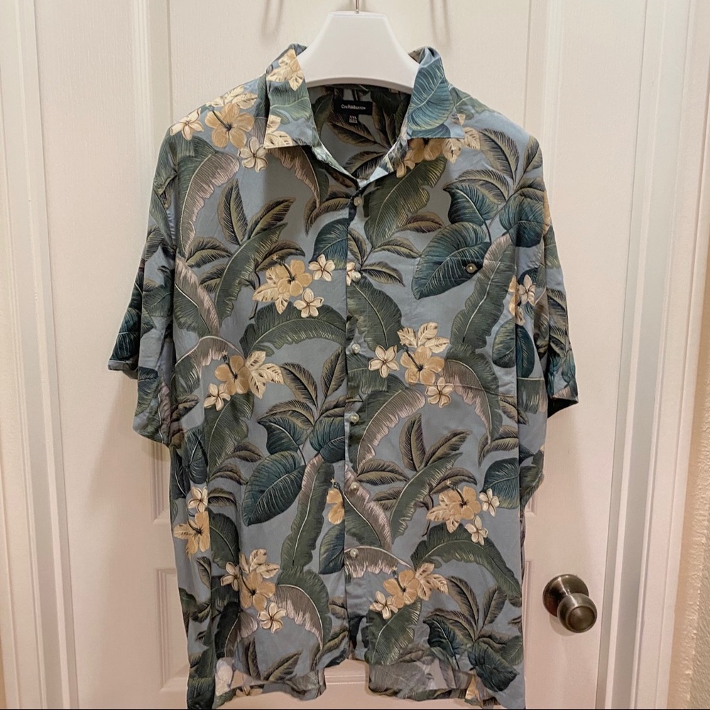 Croft and Barrow Hawaiian Button Down Shirt